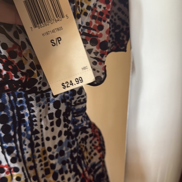 NWt Style&Co size small Women's Multicolor Patterned Top - Picture 6 of 7